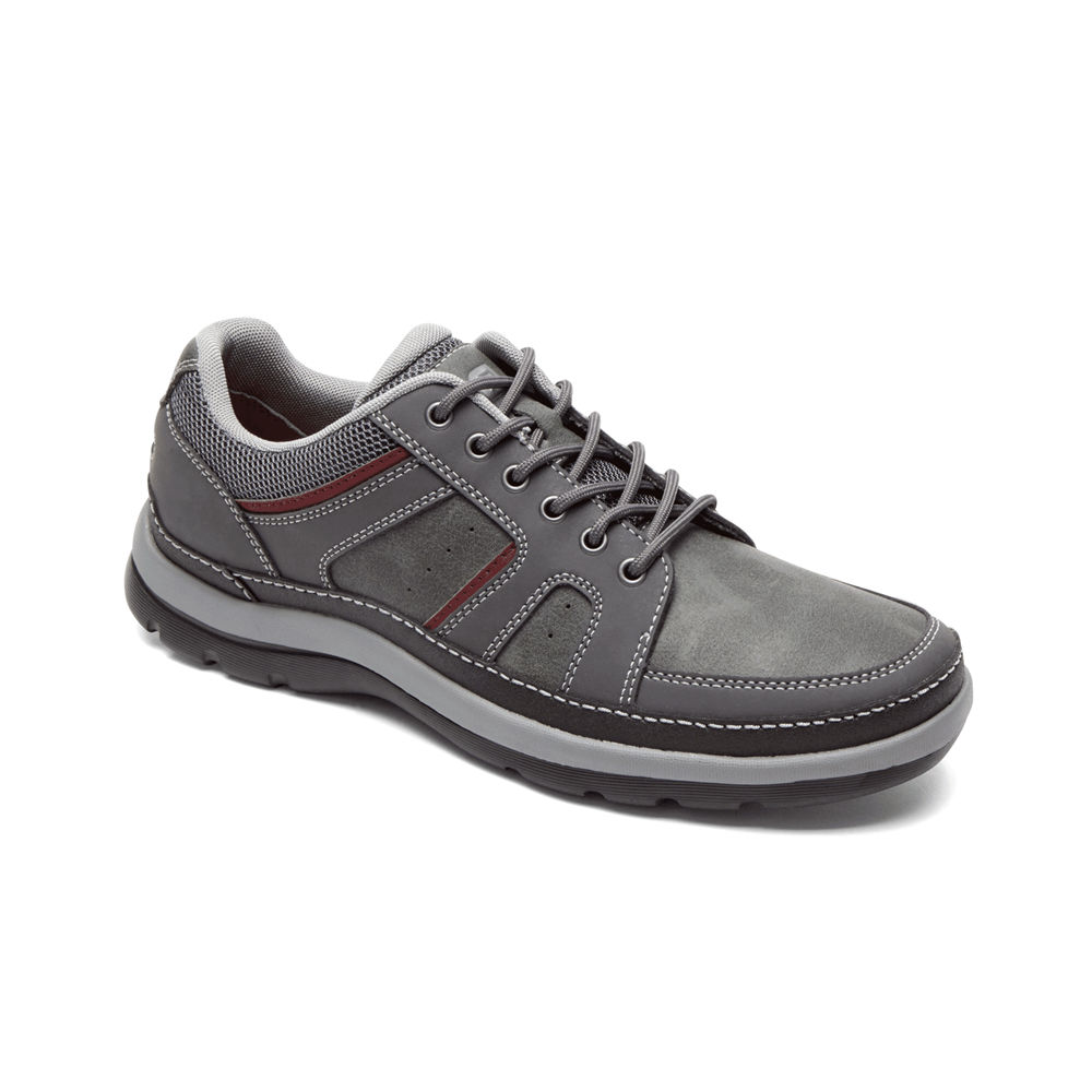 Rockport Mens Get Your Kicks Mudguard Blucher - Sneakers Dark Grey - LJE190763